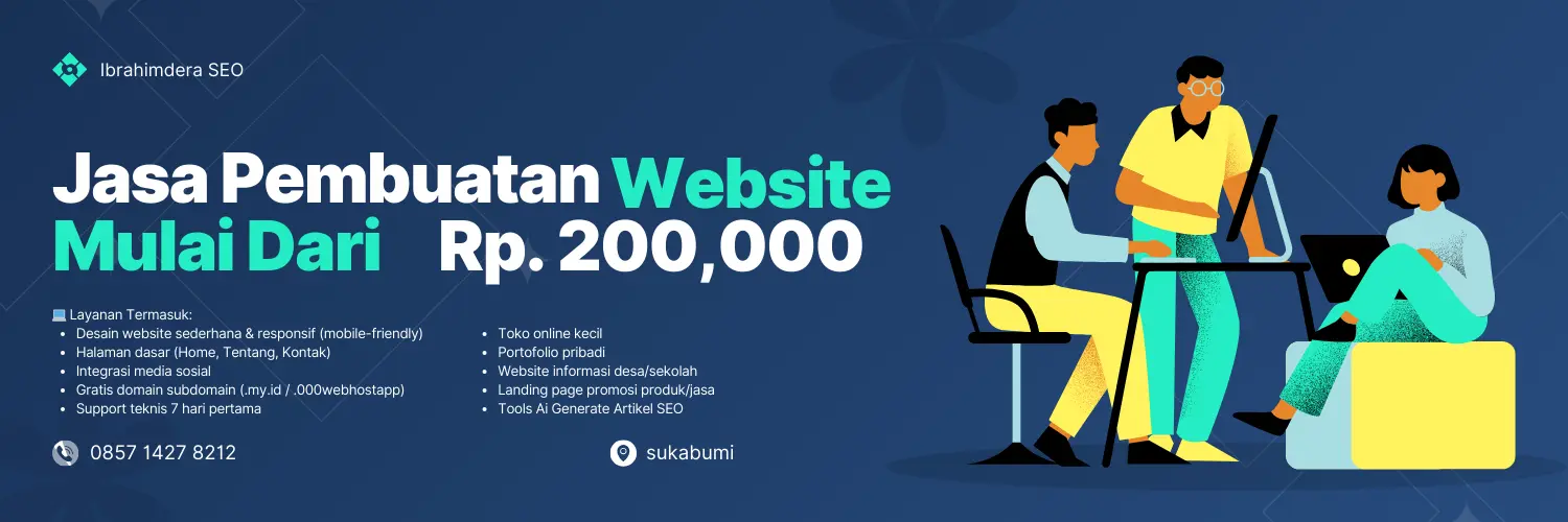 Jasa Pembuatan Website di sukabumi