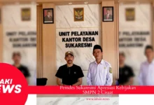 Pemdes Sukaresmi Apresiasi Kebijakan SMPN 2 Cisaat