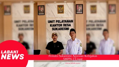 Pemdes Sukaresmi Apresiasi Kebijakan SMPN 2 Cisaat